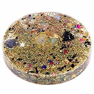 Orgonit Platte klein Standard „Blume des Lebens“