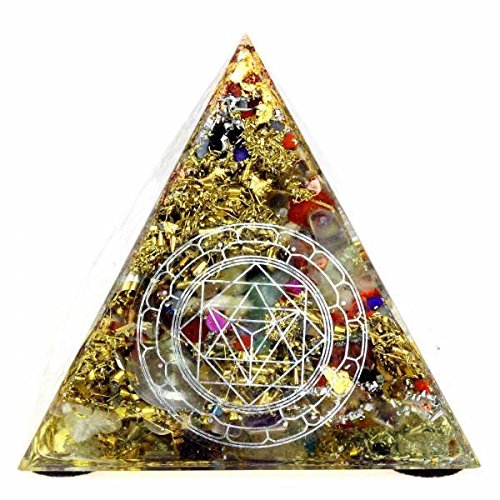 Orgonit Pyramide „Heilige Geometrie“ XL