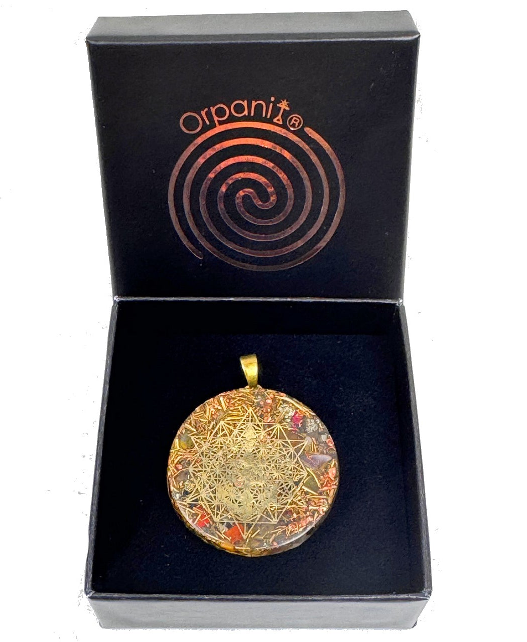 Human Design Orgonite Bodygraph 64 Stern Tetraeder Amulett