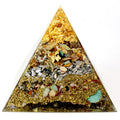 Orgonit Pyramide Gold „Herzenslicht“ Premium